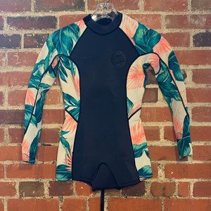 Billabong Surf Long Sleeve Front Zip Shorty